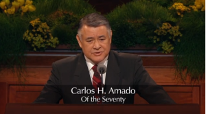 Élder Carlos H. Amado discursaría en español si es considerado en el programa de la Conferencia General de octubre 2014.